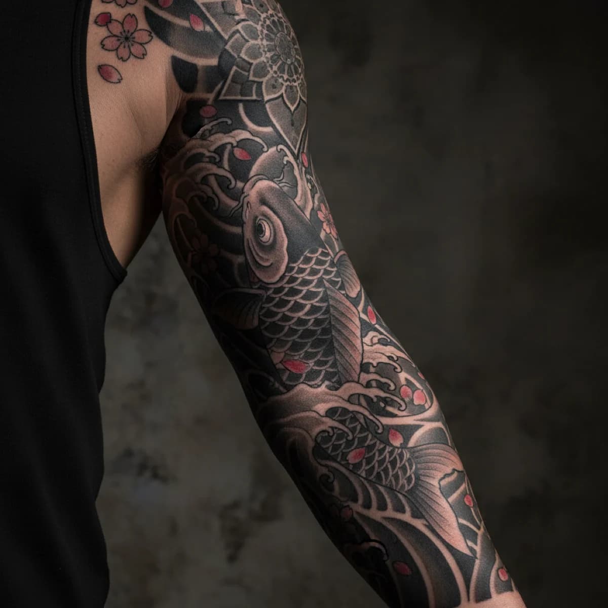 INKAI AI Tattoo Generator app showing custom tattoo design generation